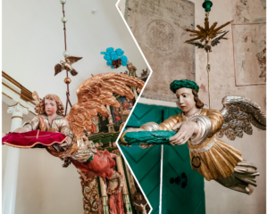 anioł chrzcielny Sorkwity i Dąbrówno