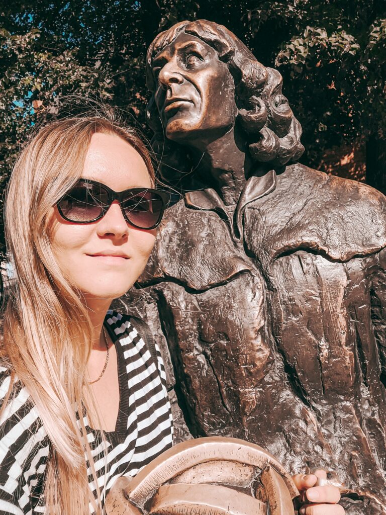 przewodnik Olsztyn, ławeczka Kopernika